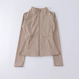 2025 Fitness Clothing Sportswear Tops Ladies Seamless Women Top T Shirt Long Sleeve Yoga Wear Jacket